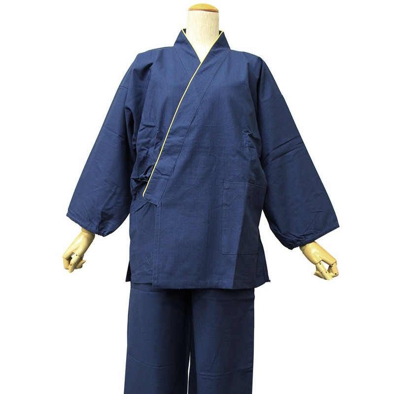 [Mermaid Okini] [Okini] Work Clothes, 100% Cotton, Plain, Women's, Lattice