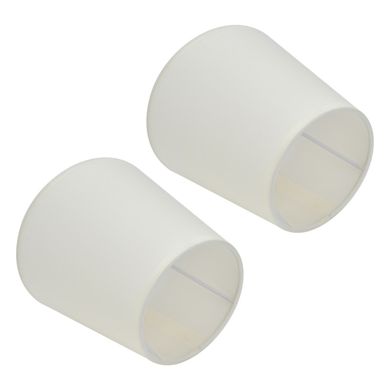 2Pcs Indoor Lamp Shade European Style Fabric Lampshade for E14