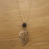 Omky Collar Piedra Volcánica 8mm | Difusor de Aceite Esencial
