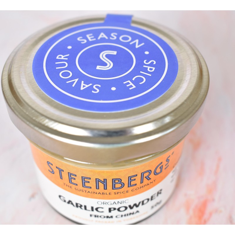 Steenbergs Organic Garlic Powder Standard Jar - 50g
