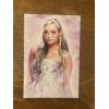 Champion Beautiful WWE Champion Liv Morgan 4 X 6 Color Photo With Top Loader! HQ
