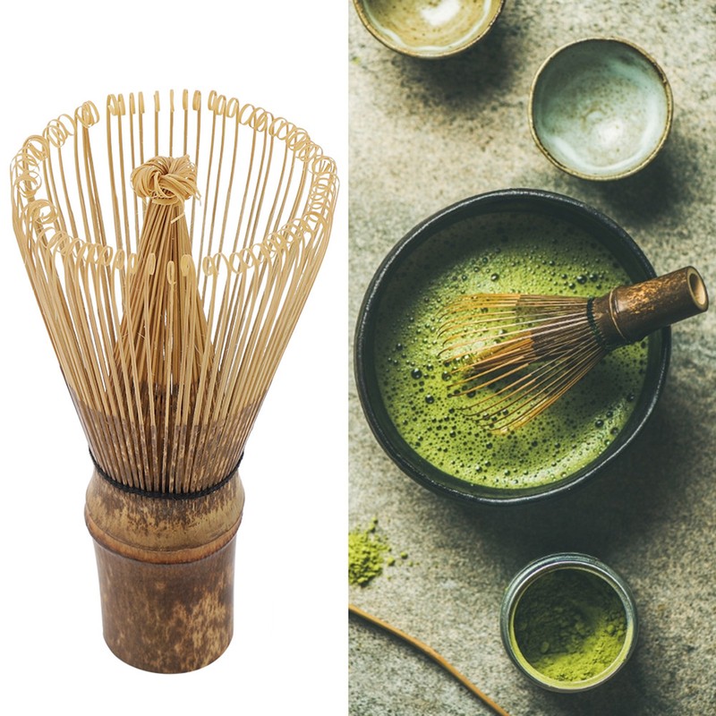 3 Pcs Bamboo Matcha Making Set Matcha Tea Whisk Hooked
