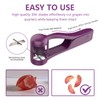 Luvan Grape Cutter for Toddlers, Grape Slicer for Baby,Grape Tomato