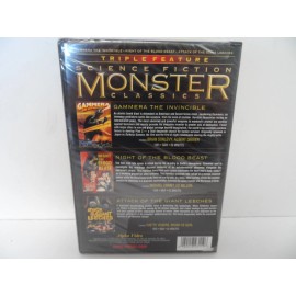 Science Fiction Monster Classics Triple Feature Gammera Invincible / Night NEW
