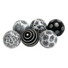 Deco 79 Ceramic Floral Orbs & Vase Filler Glossy Decorative