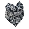 Prettystern Unisex Hand Rolled Silk Scarf for Men and Women