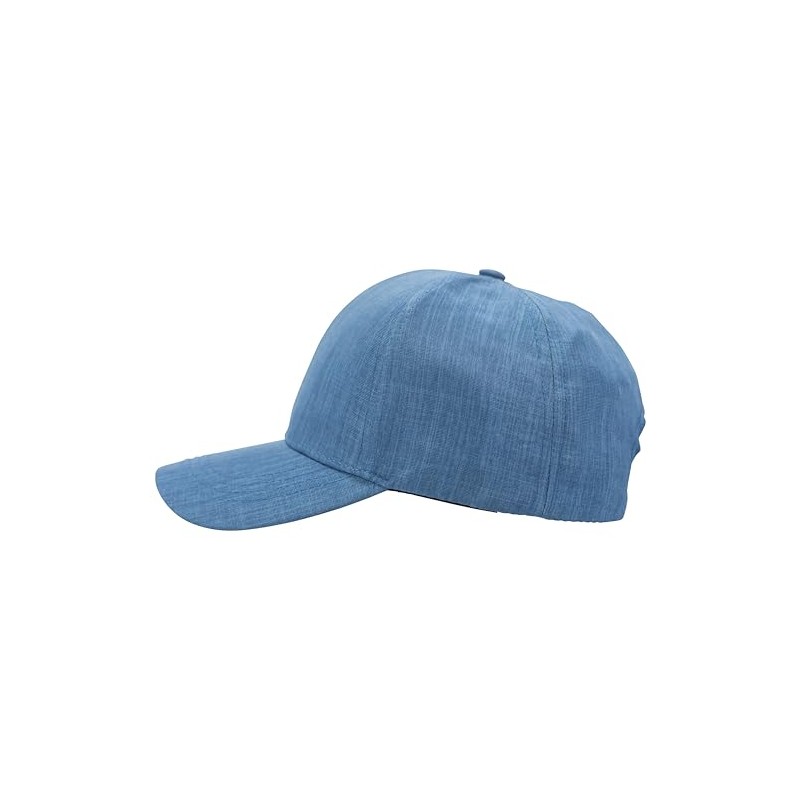 Baseball Cap in Lightweight Summer Quality, 100% Cotton, Linen Look,
