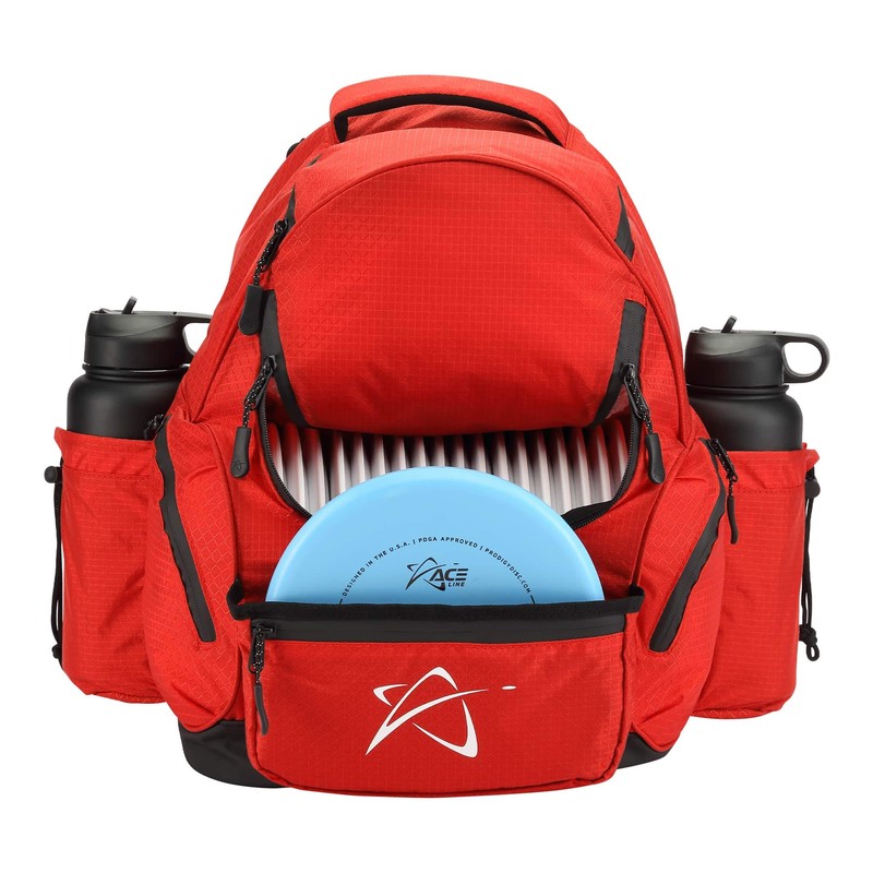 Prodigy Discs BP-3 V3 Backpack Disc Golf Bag - Red