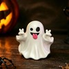 Middle Finger Ghost Statue for Halloween Decor – Cute &