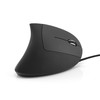 MediaRange ergonomische 6-Tasten Maus mit optischem Sensor für Rechtshänder, kabelgebunden,