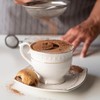NILLOS Latte Art Template, 16 PCS Coffee Decorating Stencils for