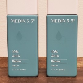 Medix 5.5 2 Medix 5.5 AHA 10% Serum Resurfacing Exfoliating Treatment 1.7 Fl Oz