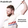 4x Rückenkratzer Teleskop: Breite Kratzhand als Massagegerät und Rückenkrauler