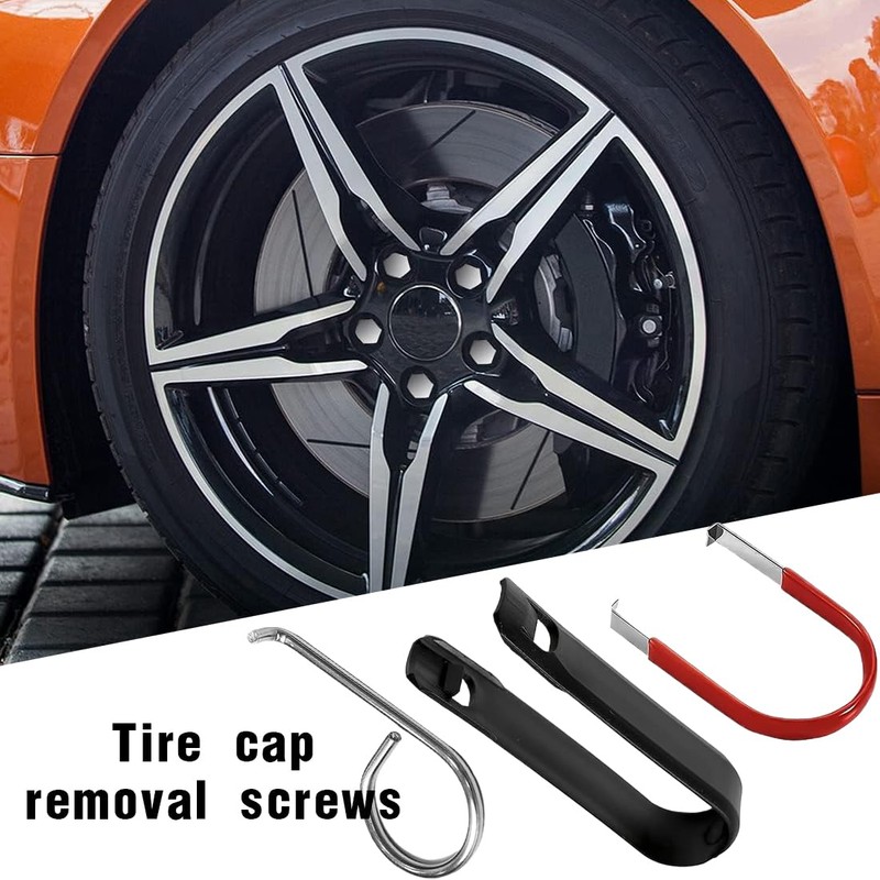 GGUFAY 9 Piece Set: Wheel Bolt Cap and Nut Cap