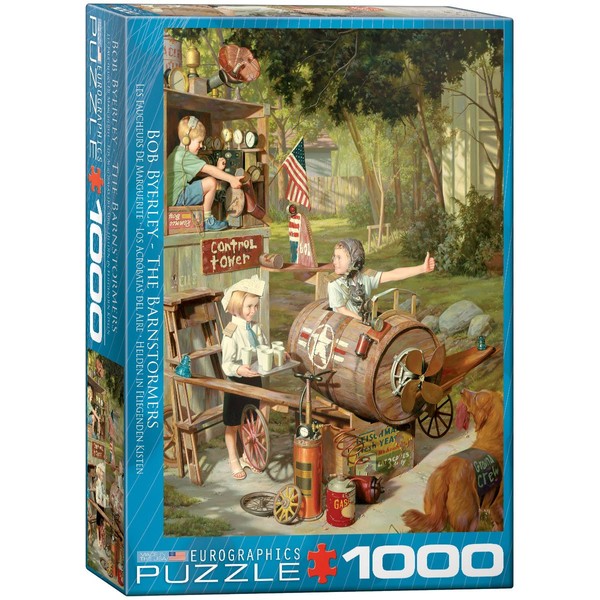 EuroGraphics (EURHR The Barnstormers by Bob Byerley 1000Piece Puzzle 1000Piece Jigsaw Puzzle