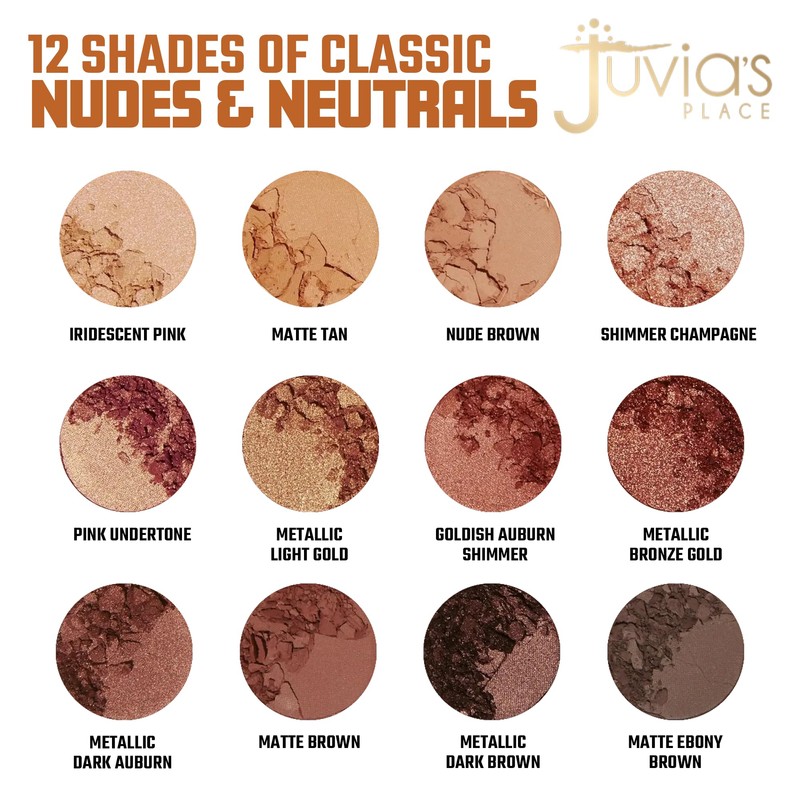 Juvia's Place Palette The Nubian - Golds, Coppers, Browns and
