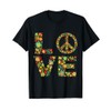 Peace Sign Love 60s 70s Costume Groovy Hippie Theme Party