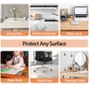 Heavy-Duty Clear Table Cover Protector, 1.5mm Thick, Waterproof Plastic Tablecloth,