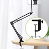 Desktop Table Lamp LED, Adjustable C Clamp Table Mount Lamp,