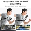 Neck Hanging Phone Holder, Hands Free POV/Vlog Chest Camera Holder