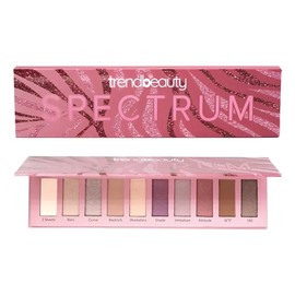 Paleta 10 Sombras Alta Pigmentacion Brillo Mate Trendbeauty