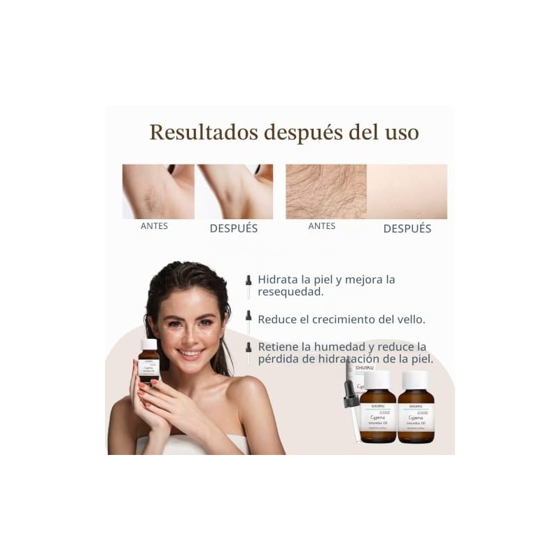Aceite de Cyperus rotundus, Cyperus, aceite natural 100% puro para