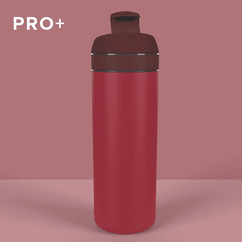 VIVA Recharge Insulated Travel Tea Infuser Bottle Loose Leaf, 460ml,