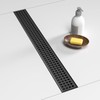 BARONAGE Linear Shower Drain 32 Inch Rectangular Floor Drain with