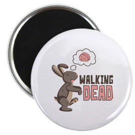 CafePress Walking Dead Magnets 2.25" Round Button Magnet (10 pack)