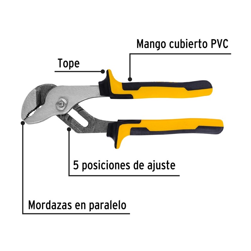 Pretul PEX-8PX, Pinza de extensión 8" mango Comfort Grip