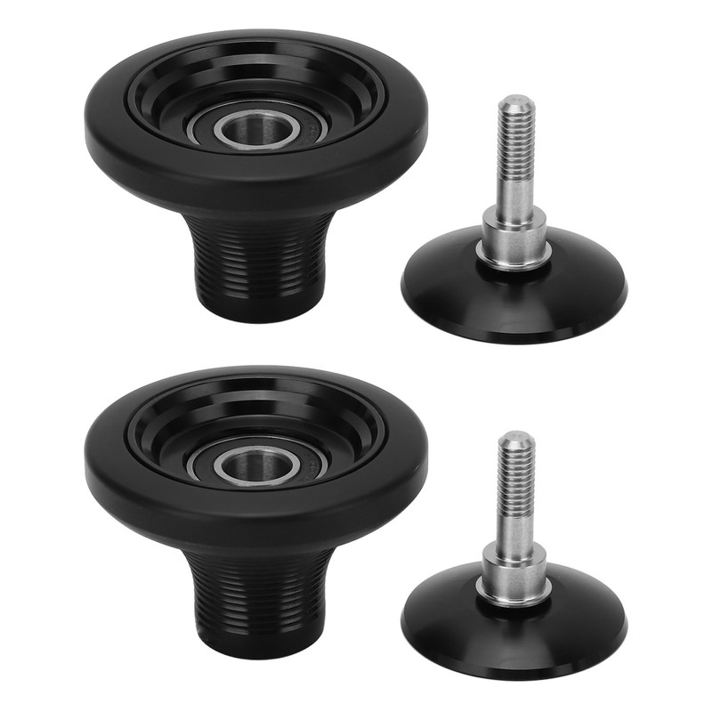 1 Pair Folding Bike Easywheel Aluminum Alloy Anodizing Folding Bicycle