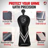 Golf Headcovers for Driver, Wood and Hybrid - Compatible with