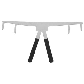 FOMIYES Eyebrow Tattooing Tool Professional Brow Mapping Ruler Stainless Steel Measuring Tool Easy Symmetry Shape for Artists