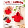 Mini Hoodie Stress Ball Keychain – Cute Detachable Sweatshirt Key