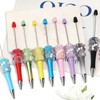 【P286】Moon bubble bead chain granulated sugar design DIY pen:_SL452