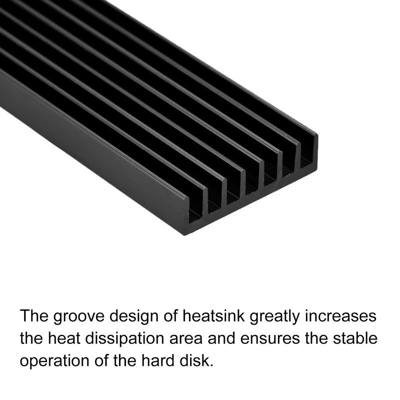 QUARKZMAN 1 Pack M.2 2280 Nvme SSD Heatsink with Thermal