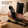 Yoga Stretching Strap for Flexibility Training – Multi-Loop Leg Stretcher