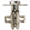 Merriway BH01765 Slide-On Kitchen Cabinet Wardrobe Hinge, Zinc Plated, Full