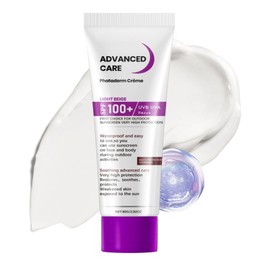 SPF 100 Ultra Protection Sun Cream with Soothing After-Sun Care,Non Greasy Skin Care for Women & Men, Body Moisturiser for All-Day Defence,Natural UV Protection for adults