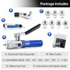 IBOSAD HVAC Hydraulic SWAGING tool kit for copper tubing Expanding