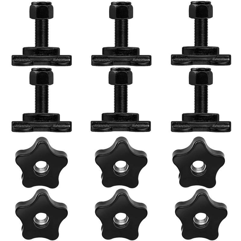 PALOZO L Track Double Lug Threaded Stud Nut Fitting with