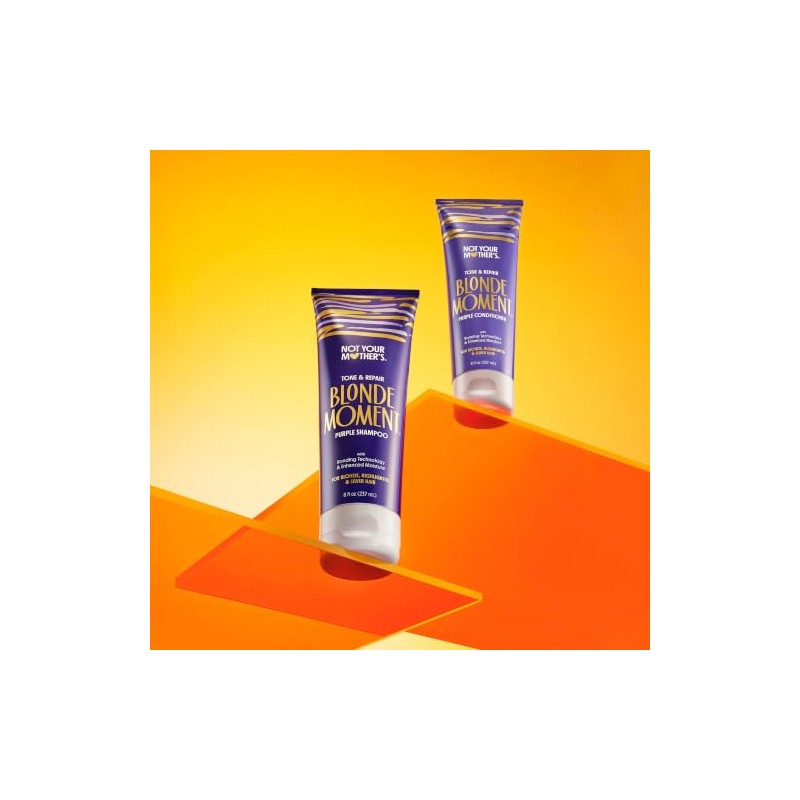 Not Your Mothers Champú y Acondicionador Blonde Moment Morado(Paquete de