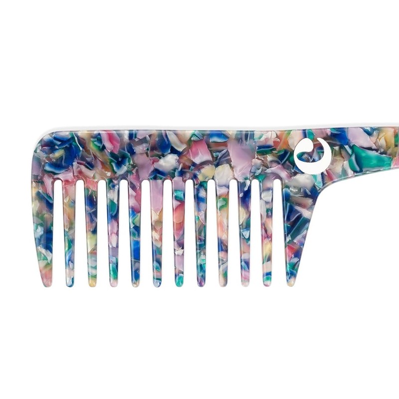 Curldo Plant Based Large Wide Tooth Shower Comb Curl Detangling