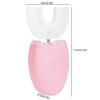 Household Ultrasonic Rechargeable Silicone U shaped Electric Toothbrush Teeth Whitening