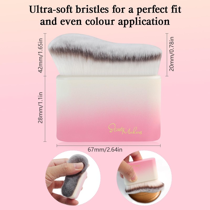 Tanning Brush Start Makers Makeup Brush Kabuki Self-tanning Brush for