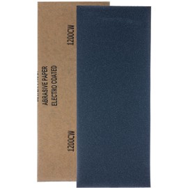 YoiYee 1200 Grit Wet & Dry Sandpaper Sheets, 23 x 9.5cm, Ultra Fine Abrasive Sand Paper Roll for Wood, Metal, Plastic, Glass, Stone and Wall Sanding, 10 Pack