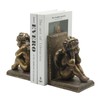 Lukitas Angel Book Ends, Heavy Duty Decorative Bookends, Nonskid Book