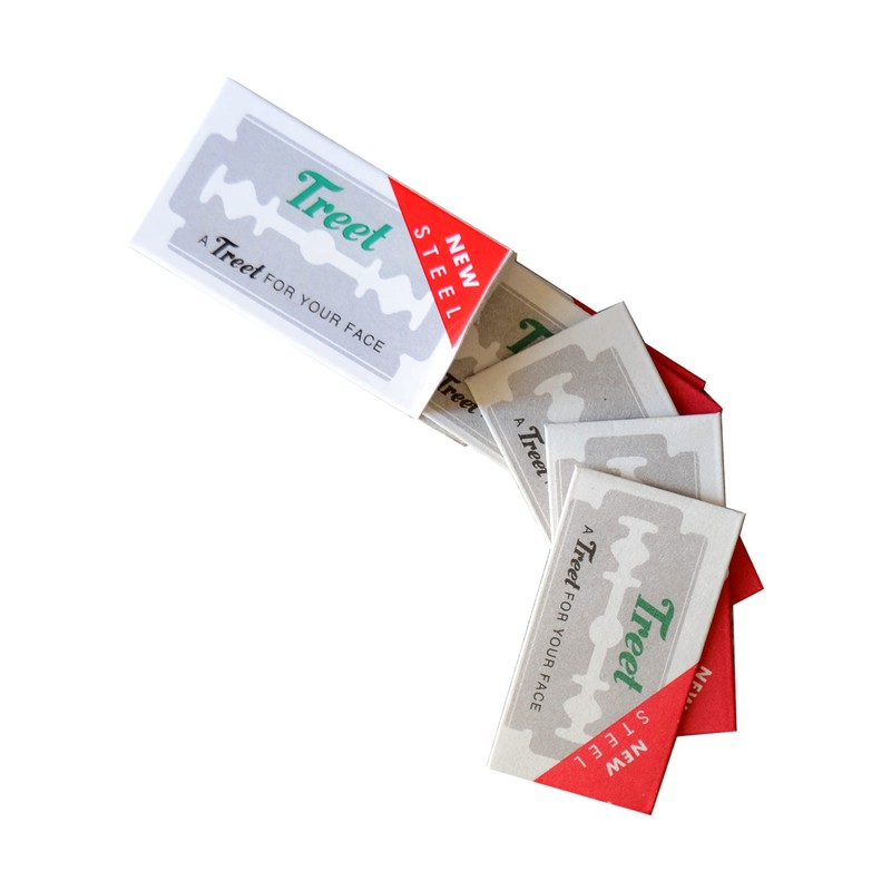 Treet New Steel Razor Blades Pack of 200