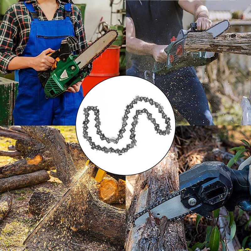 LightBeacon 4 x 4 inch chainsaw chain, chain saw chain
