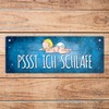 Baby Sleeps - Baby is Awake Reversible Sign with Cord
